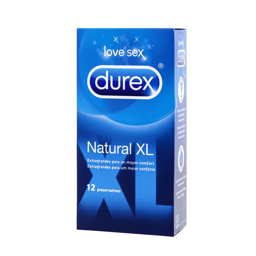 Durex Natural XL Caja de 12