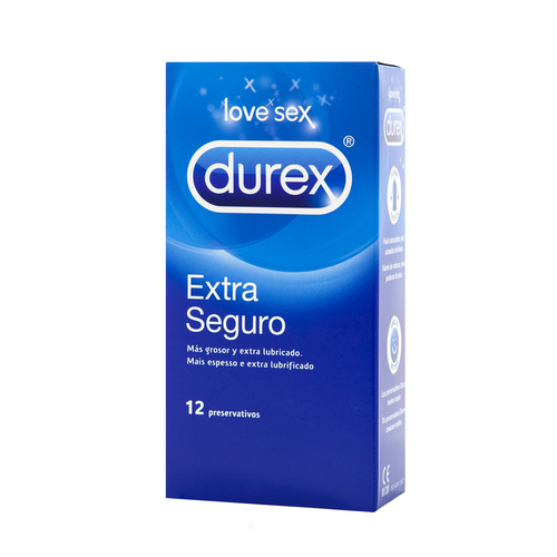 Durex Extra Seguro Caja de 12 