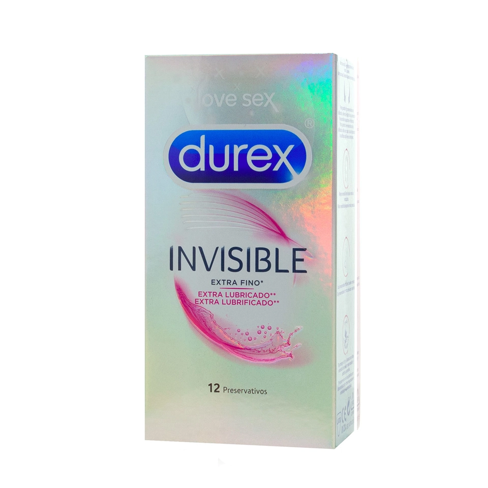 Durex Invisible Extra Lubrificado