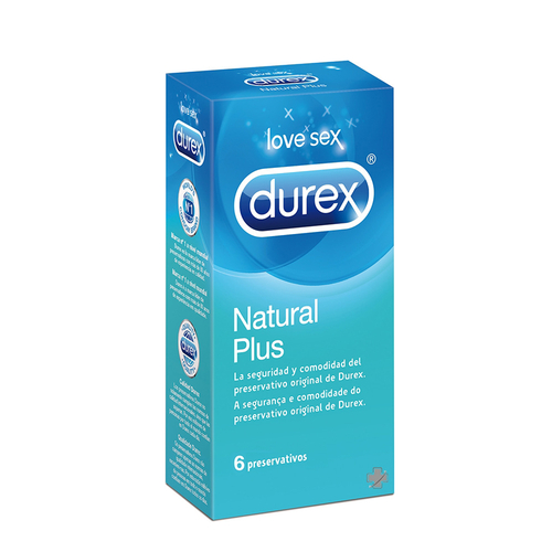 Durex Natural Comfort - 6 Unidades