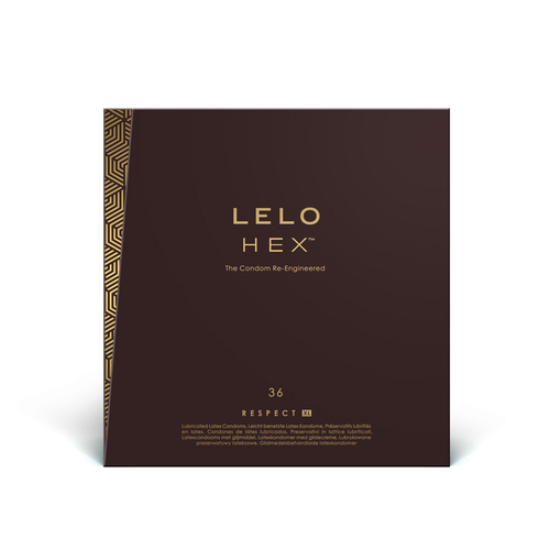 LELO Hex Respect XL Caja de 36 Preservativos