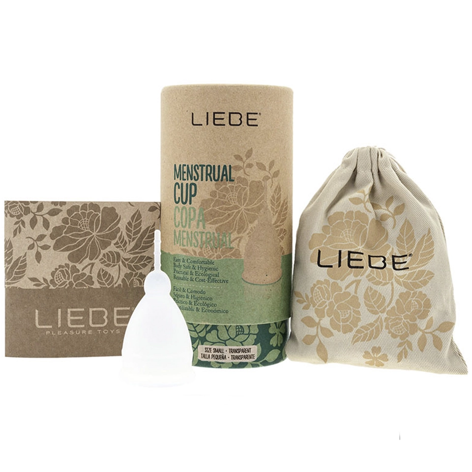 Liebe Coupe Menstruelle (Transparente et Taille S)